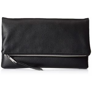 Southampton Zier Foldover Clutch, Black, One Size Uwu :P